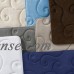 Somerset Home Memory Foam Bath Mat Set, 2-Piece, Coral Fleece Embossed Pattern   563149136